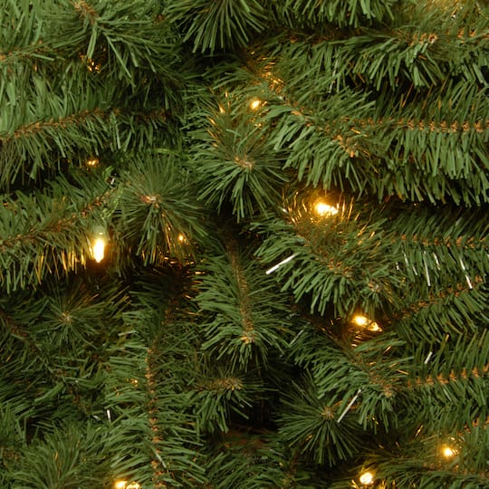 4 ft. Pre-Lit Kincaid Spruce Artificial Christmas Tree, Clear Lights